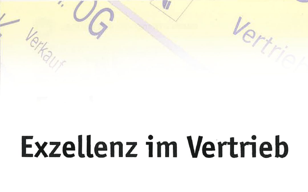 Exzellenz im Vertrieb