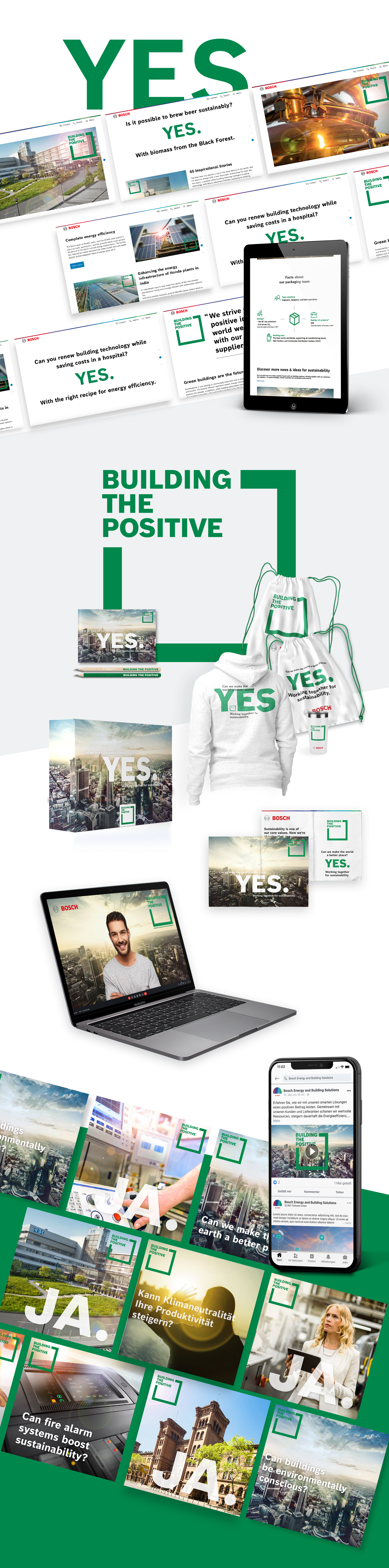 Measures of the Building the positive campaign