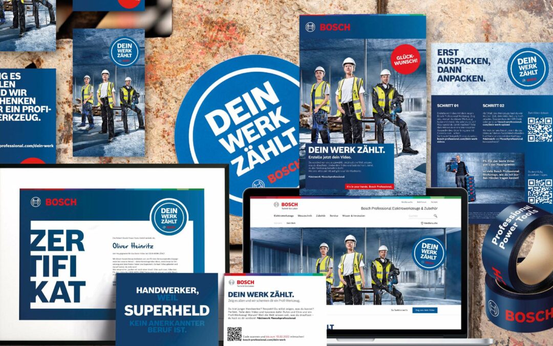 „Dein Werk zählt“ für Bosch Professional